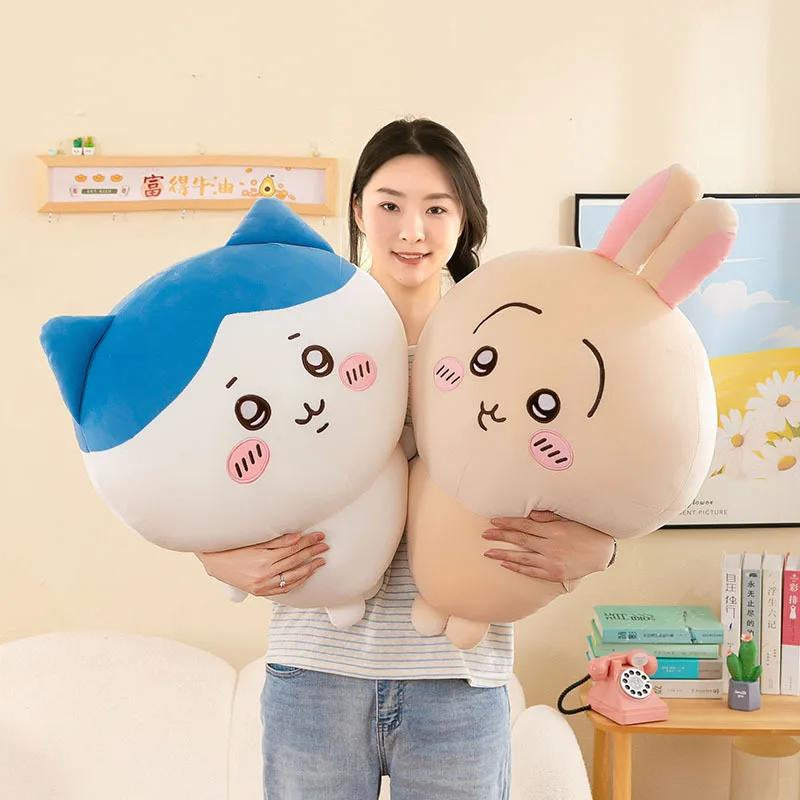 20-50CM Cartoon Usachi Chiikawa Doll Jiikawa Chikawa Series Doll Hachi Self-Deprecating Bear Plush Toy Pillow Children'S Gift