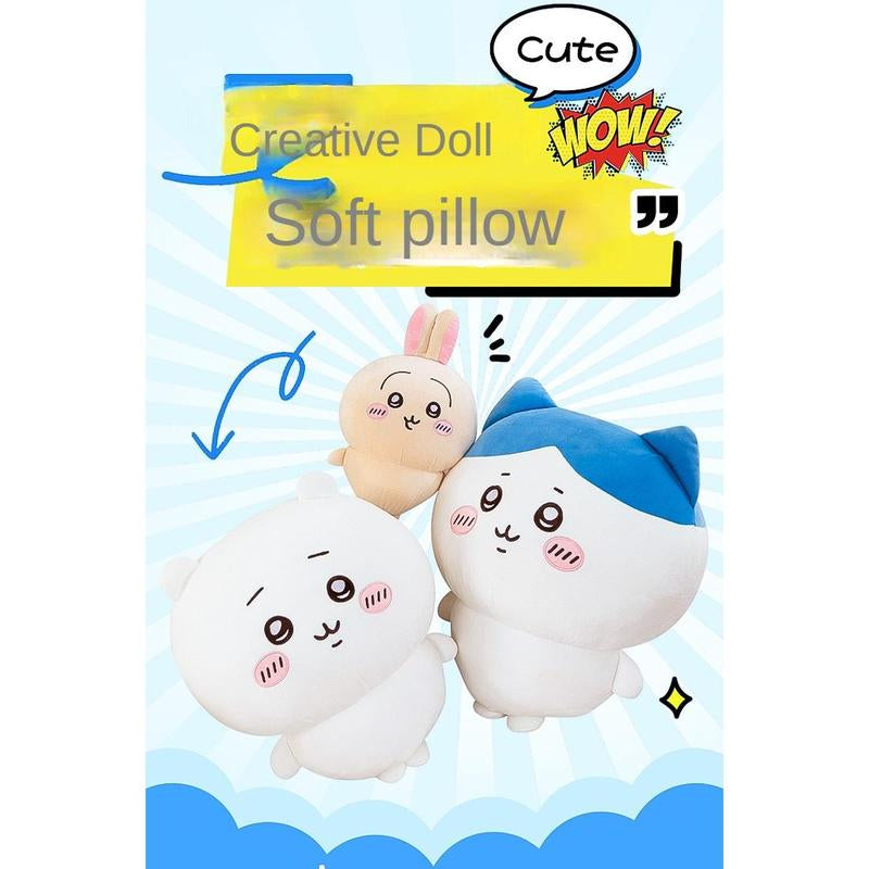 20-50CM Cartoon Usachi Chiikawa Doll Jiikawa Chikawa Series Doll Hachi Self-Deprecating Bear Plush Toy Pillow Children'S Gift