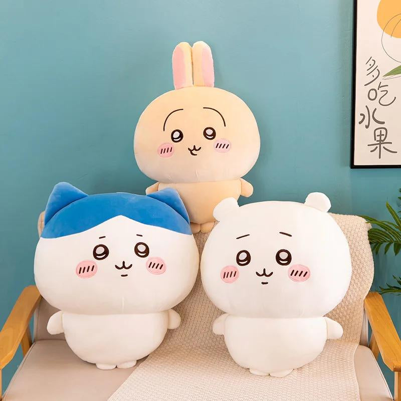 20-50CM Cartoon Usachi Chiikawa Doll Jiikawa Chikawa Series Doll Hachi Self-Deprecating Bear Plush Toy Pillow Children'S Gift
