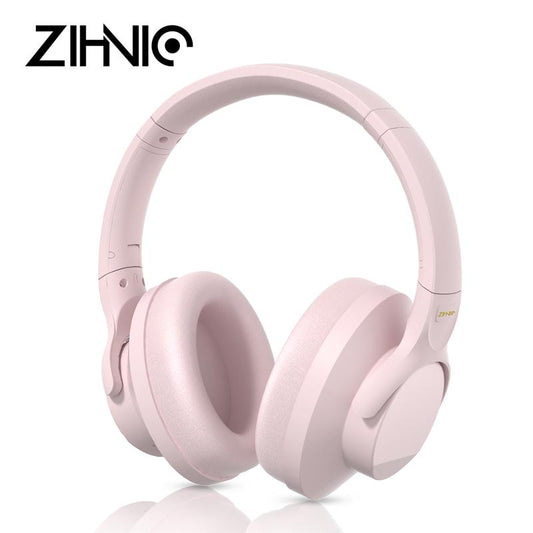 ZIHNIC WH-960 Active Noise Canceling Headphones,Bluetooth 5.4,Wireless Bluetooth Earbuds，Over Ear Foldable Sport Headset，Long Standby Powerful Battery Life Waterproof Long Standby Foldable Sport,On Ear Built-In Microphone Audio Earphones Electronic Foldin