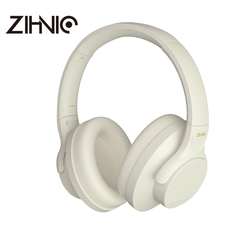 ZIHNIC WH-960 Active Noise Canceling Headphones,Bluetooth 5.4,Wireless Bluetooth Earbuds，Over Ear Foldable Sport Headset，Long Standby Powerful Battery Life Waterproof Long Standby Foldable Sport,On Ear Built-In Microphone Audio Earphones Electronic Foldin
