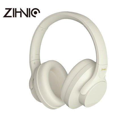 ZIHNIC WH-960 Active Noise Canceling Headphones,Bluetooth 5.4,Wireless Bluetooth Earbuds，Over Ear Foldable Sport Headset，Long Standby Powerful Battery Life Waterproof Long Standby Foldable Sport,On Ear Built-In Microphone Audio Earphones Electronic Foldin